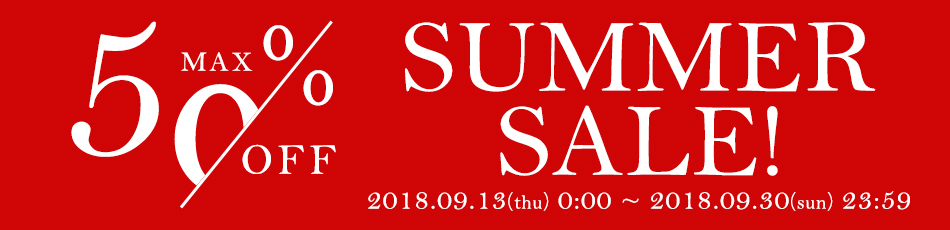 18 SUMMER SALE 50%OFF_F