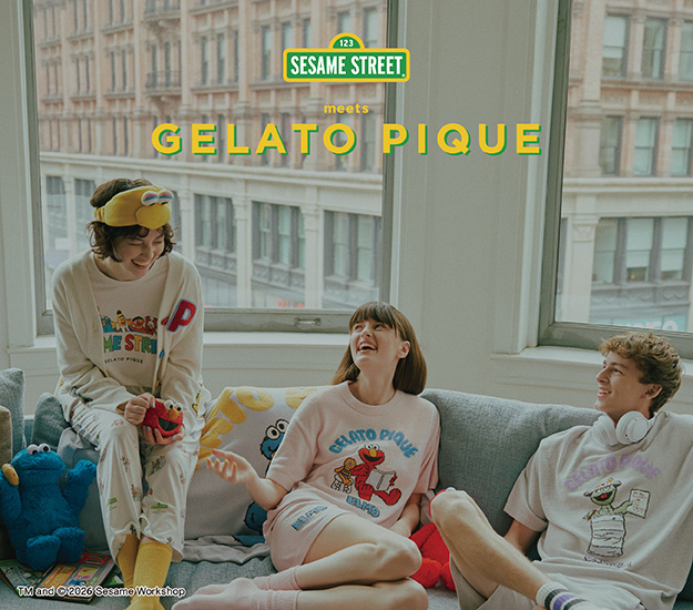 GELATO PIQUE SESAME STREET