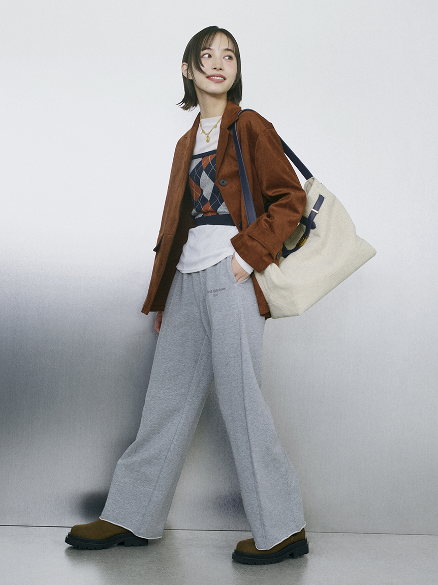 【MILA PANTS】直筒棉質休閒長褲 09WCP261112