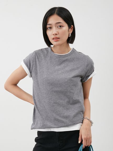【SET ITEM】100%棉層次感2件組T-shirt 09WCT254124