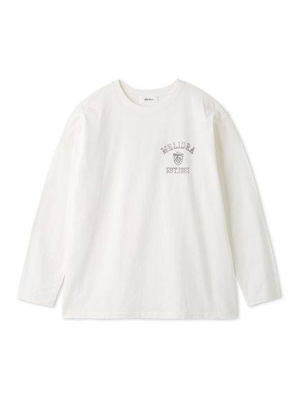 學院風長袖T-Shirt 09WCT261327