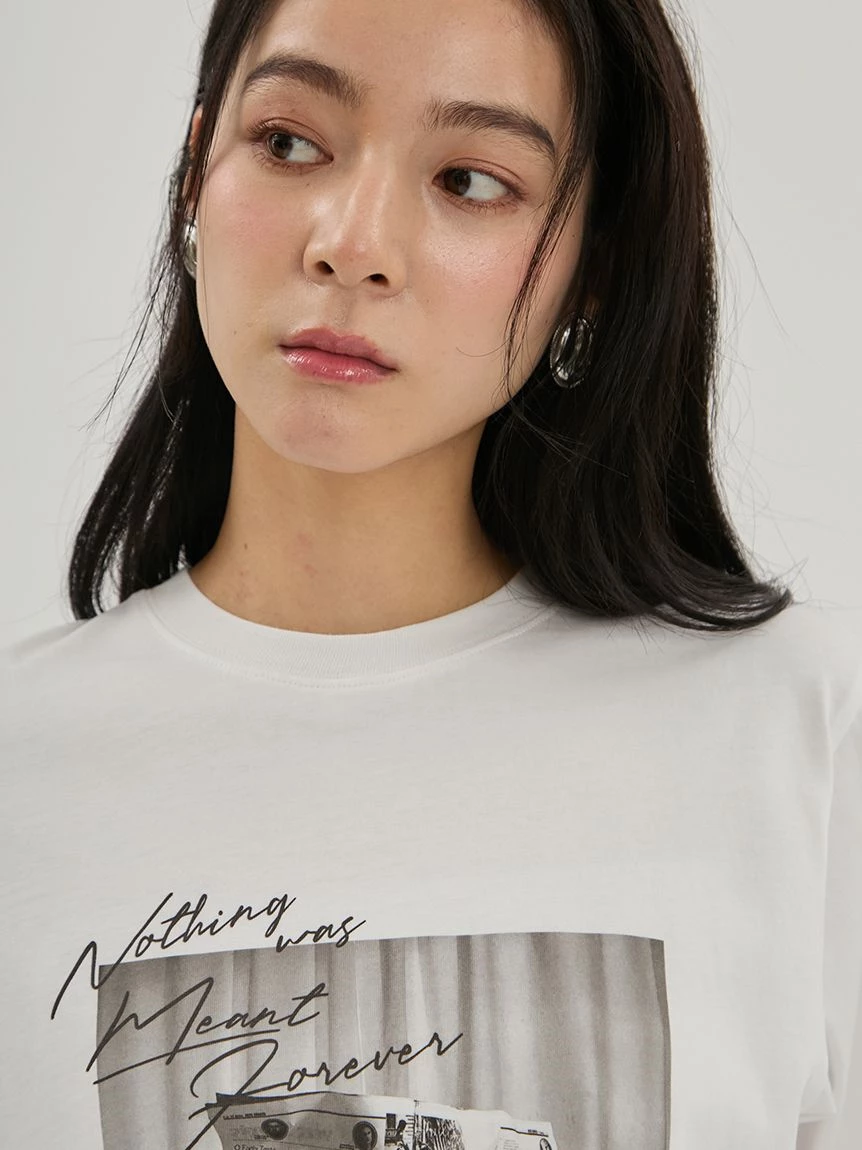 日常風景攝影短袖T-Shirt 09WCT264044
