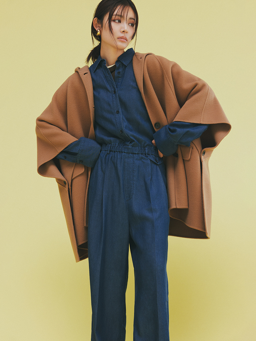 連帽斗篷外套 09WFC254180