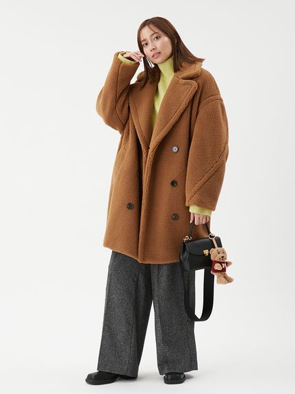 OVERSIZE毛絨大衣 09WFC255109