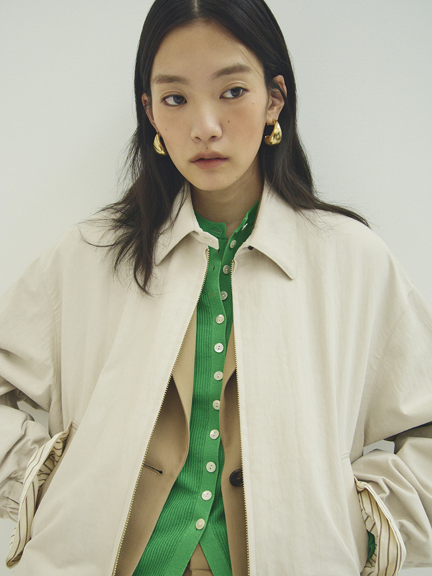 立體輪廓短版休閒夾克 09WFJ261002