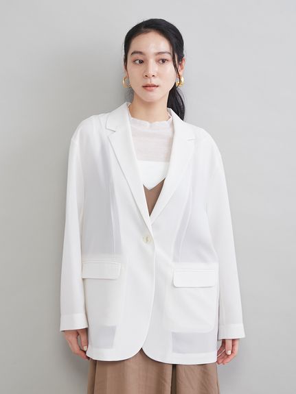 透膚感西裝外套 09WFJ261308