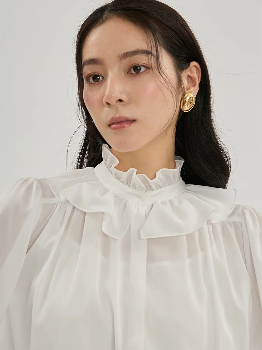 基本款蝴蝶結領結上衣 09WFT264121