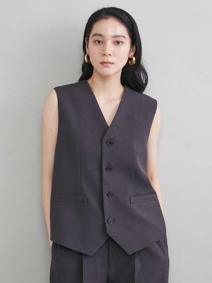 後背釦環設計背心 09WFV261042