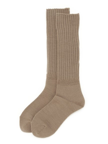 素面罗纹袜子