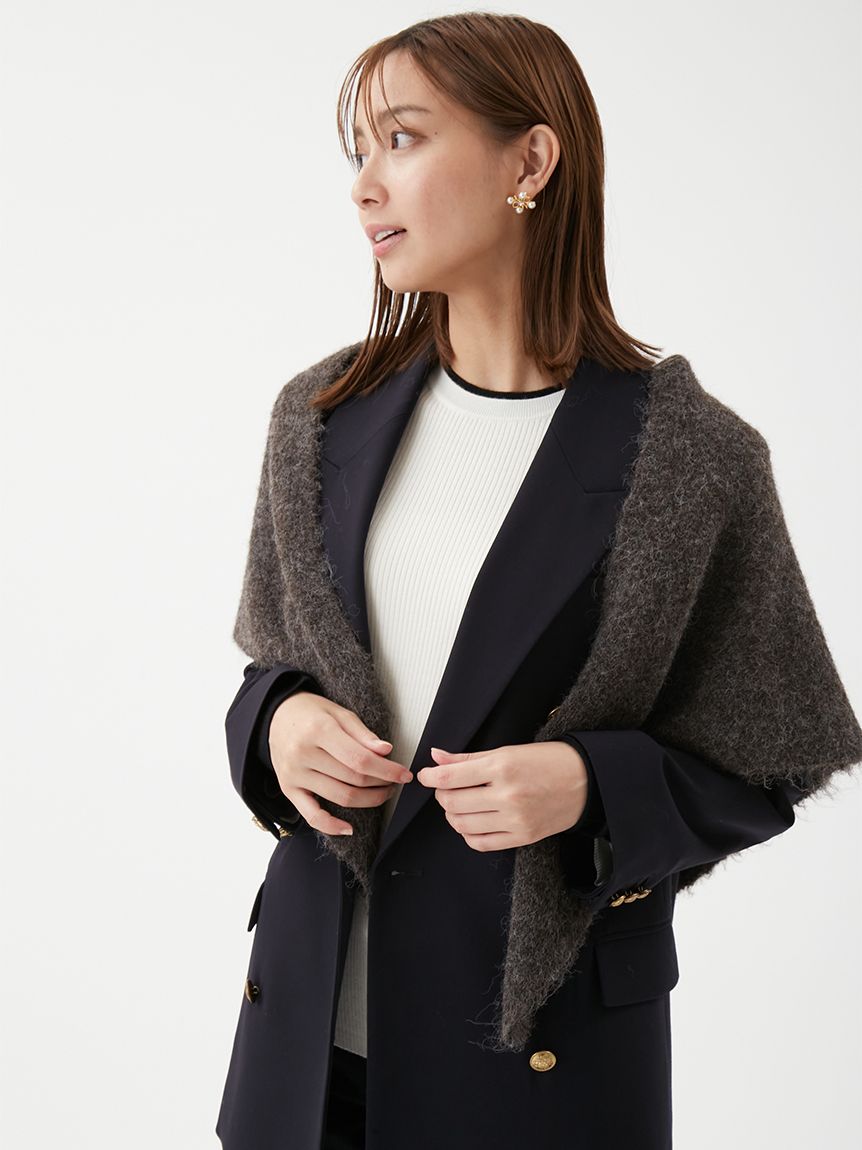 三角造型披肩圍巾 09WGG255550