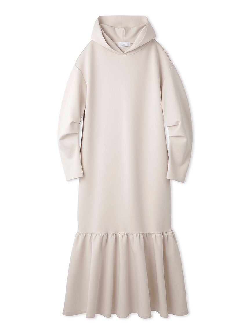 【emmi atelier】連帽傘擺長洋裝 13WCO234067-IVR