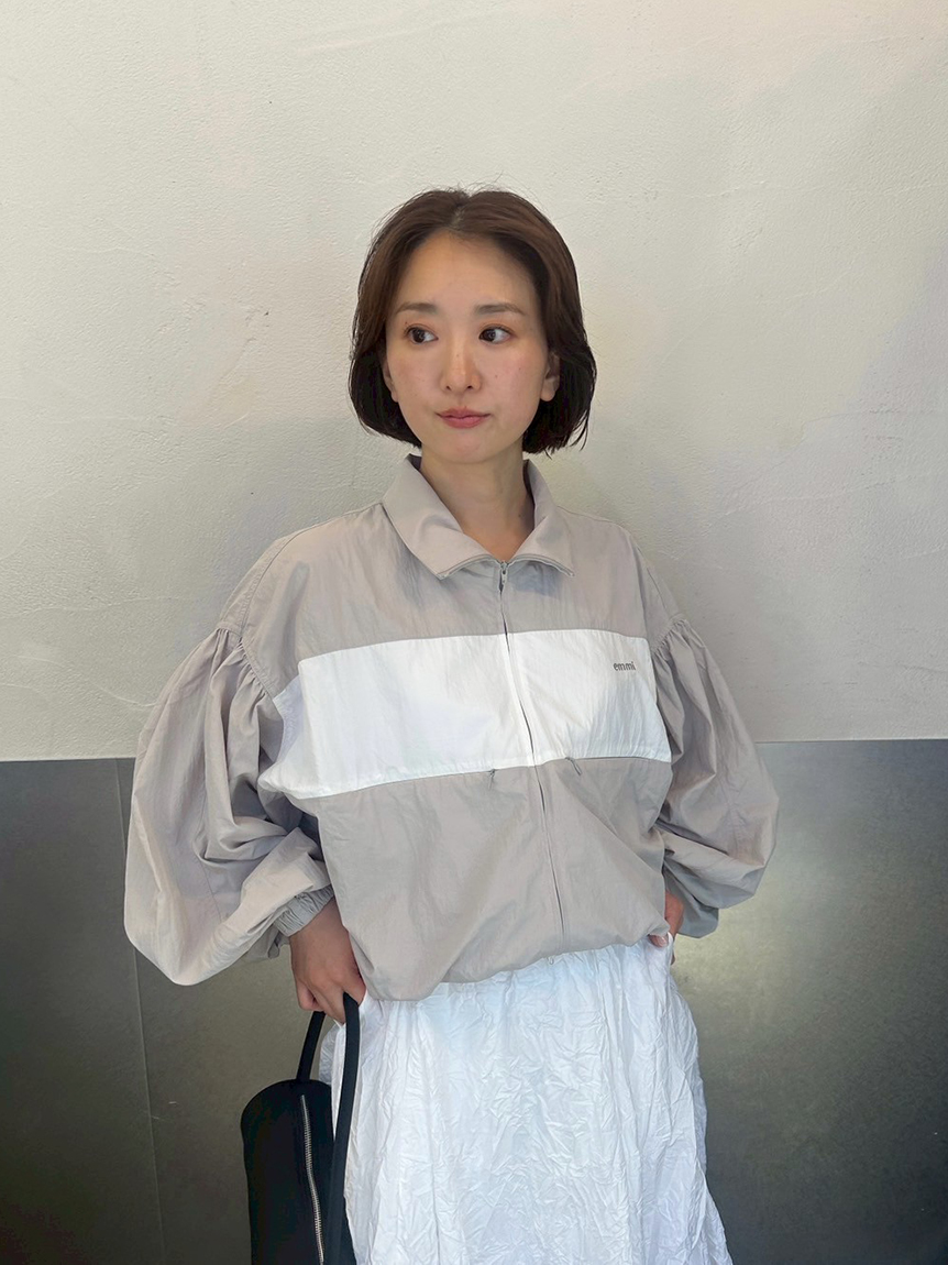 尼龍雙開拉鍊夾克外套 13WFJ254028