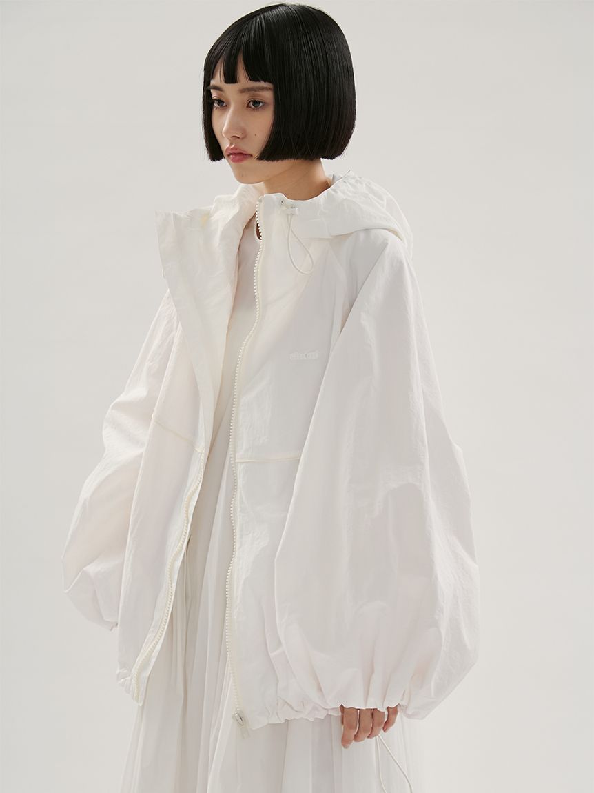 寬版連帽布勞森外套 13WFJ261038