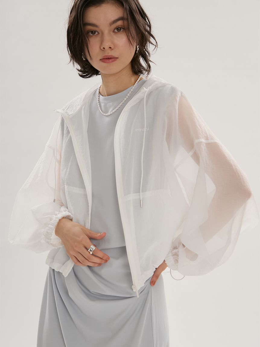 透膚尼龍外套【可成套搭配】/可水洗 13WFJ262075
