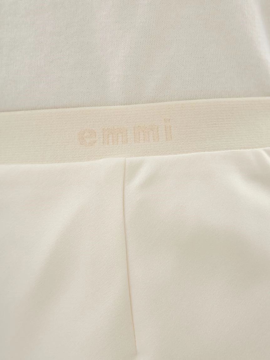 emmi Logo提花鬆緊帶緞面窄版長裙 13WFS264098