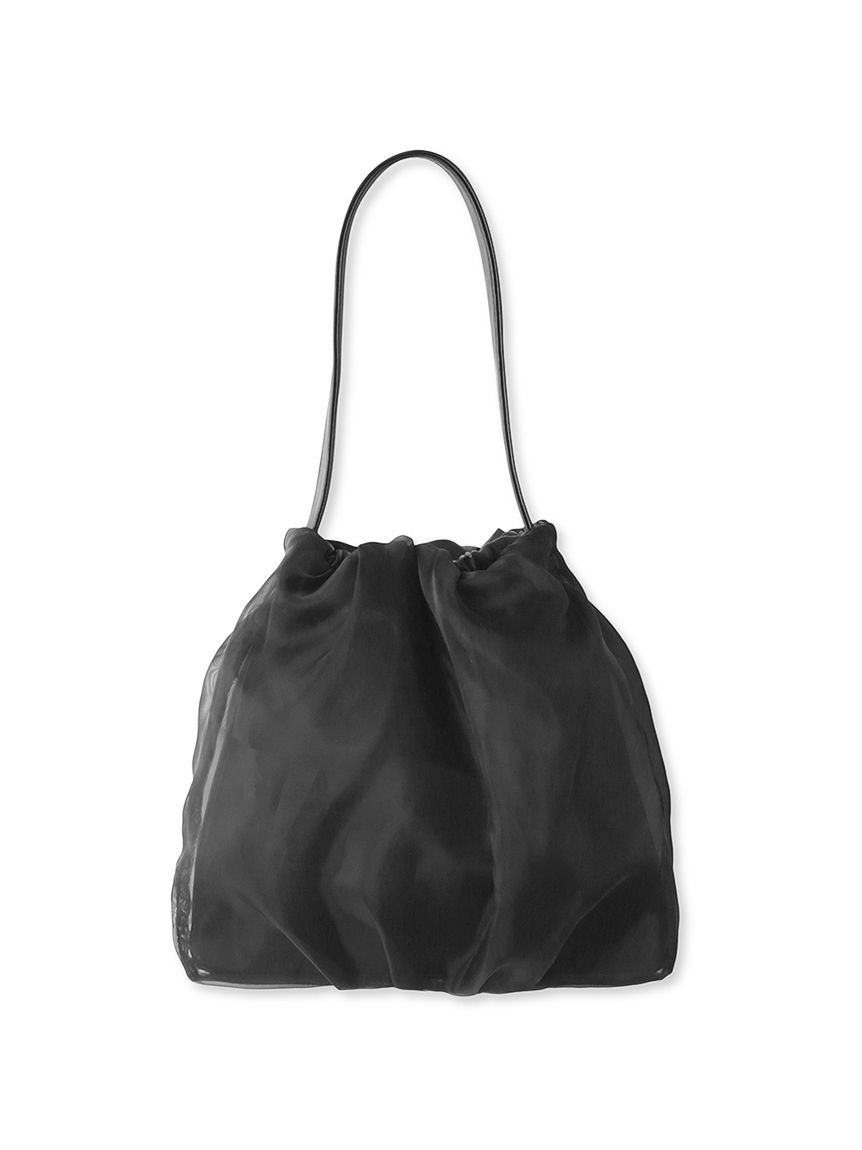 【emmi atelier】網紗雙層設計手提包 13WGB241301-BLK