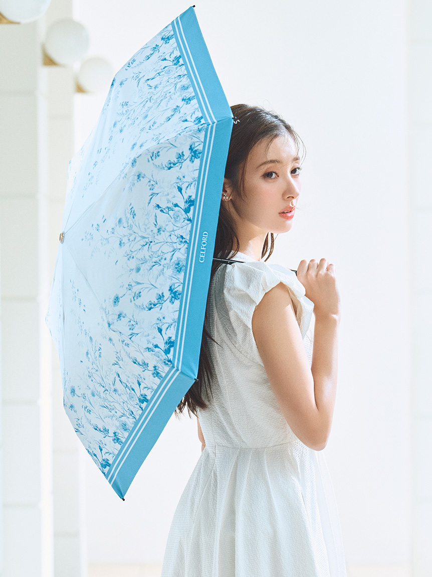 【CELFORD×PROTECT U】晴雨兩用摺疊日傘 CWGG261519