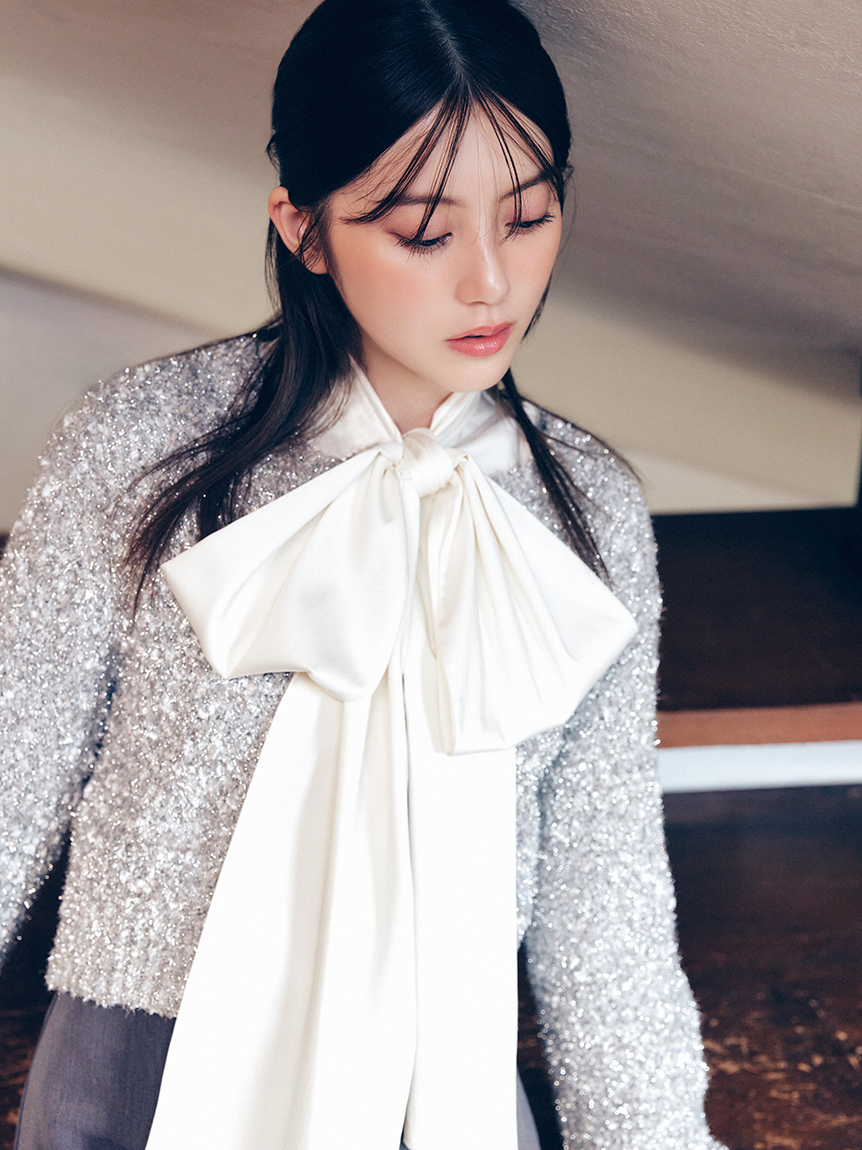 大蝴蝶結領襯衫 FWFB255095