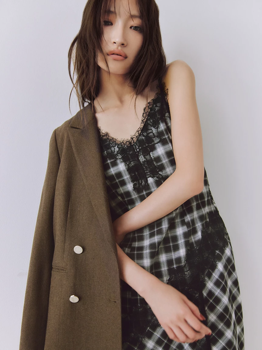 雙排扣羊毛西裝外套 FWFJ264050