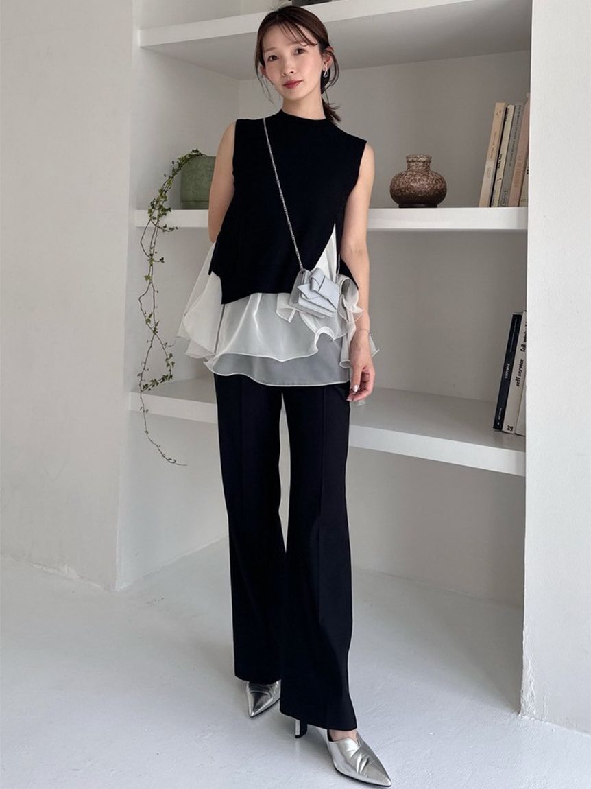 半喇叭長褲 FWFP254282