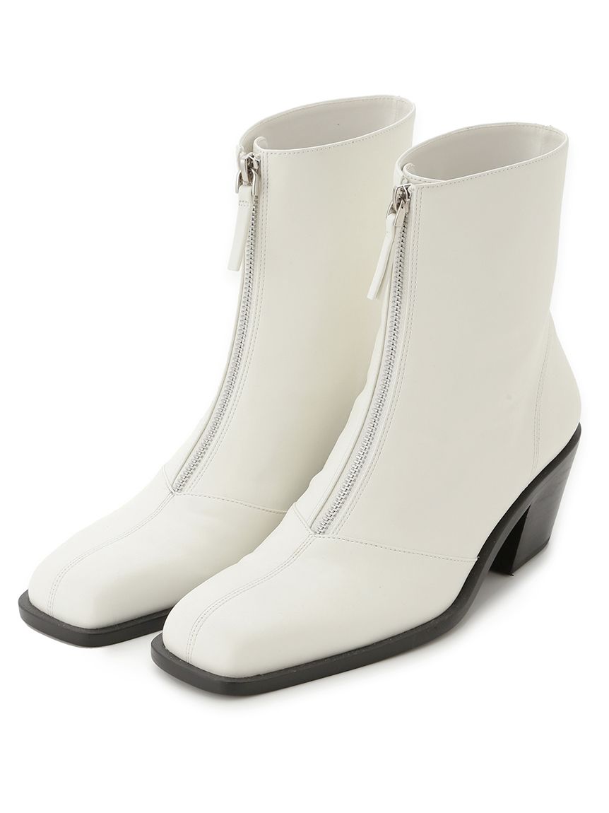 前拉鍊方頭短靴 FWGS245314