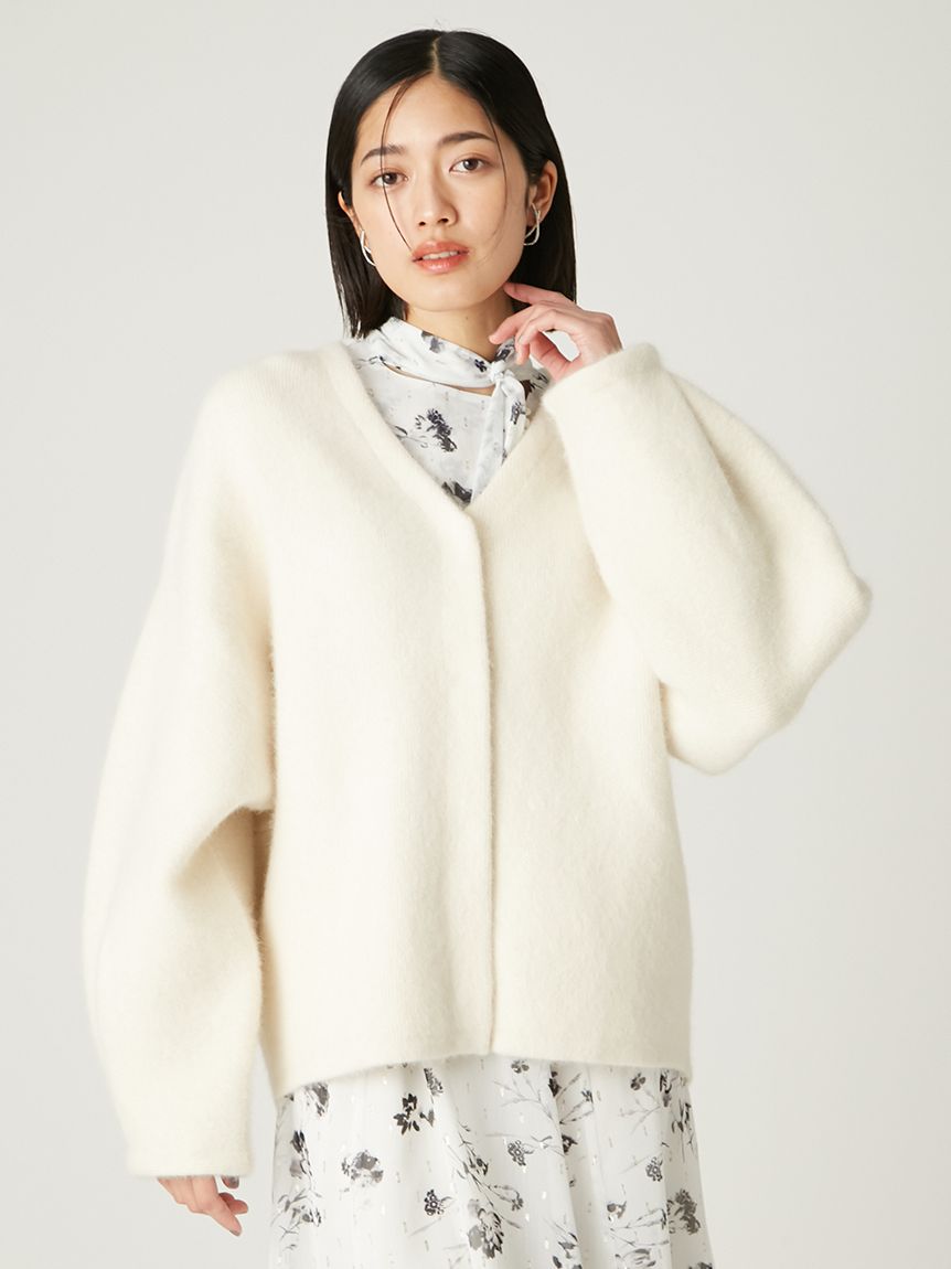 雙面小貉毛開襟外套 FWNJ255008