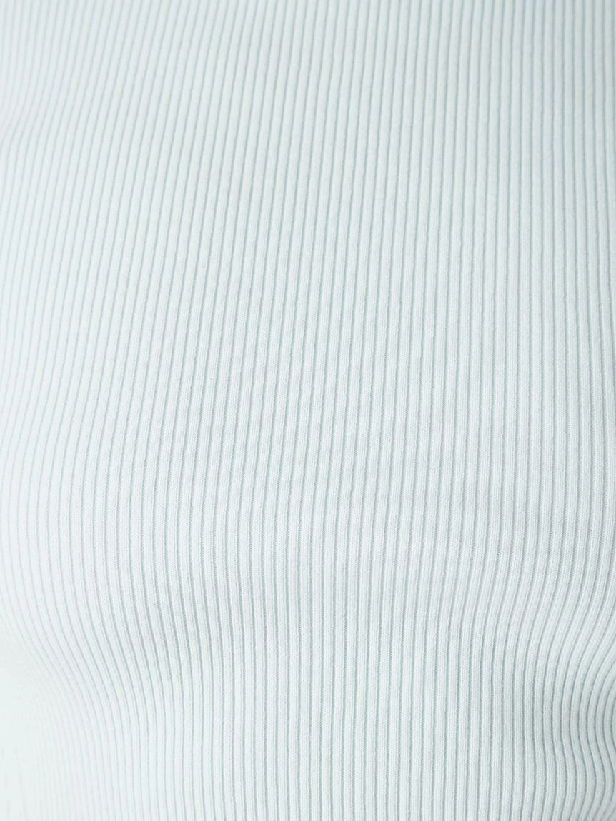一字領羅紋針織上衣/可機洗.UV防曬 FWNT264029