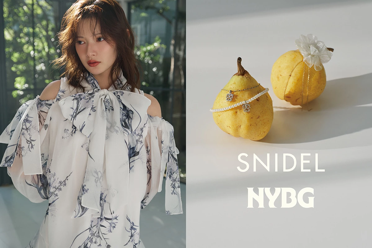 【The New York Botanical Garden（NYBG）× SNIDEL 首次聯名系列