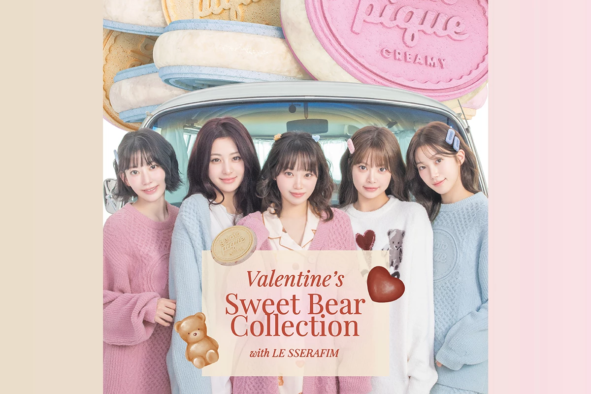 LE SSERAFIM ♡ GELATO PIQUE  -Valentine’s Sweet Bear Collection-