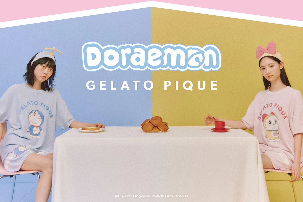 哆啦A夢 meets GELATO PIQUE