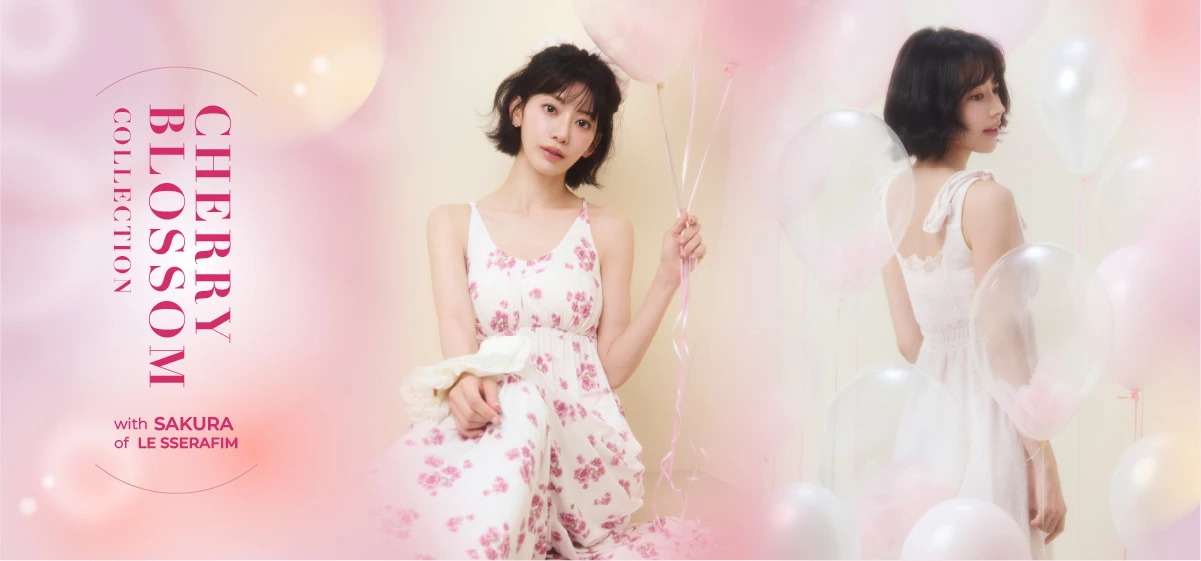 CHERRY BLOSSOM COLLECTION with SAKURA of LE SSERAFIM -