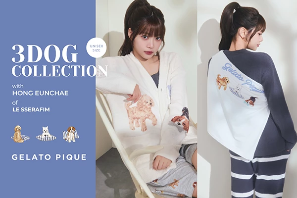 -3DOG COLLECTION with HONG EUNCHAE of LE SSERAFIM