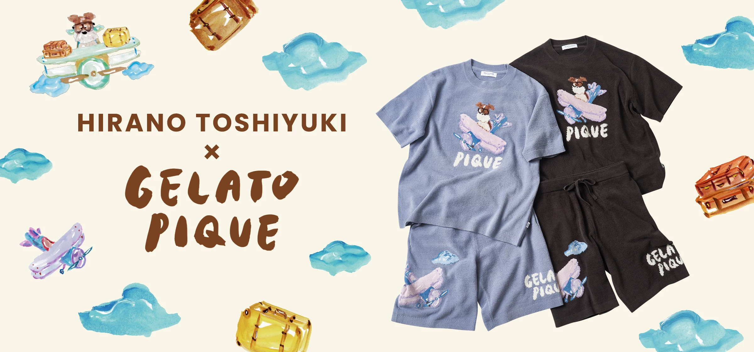 HIRANO TOSHIYUKI × GELATO PIQUE HOMME