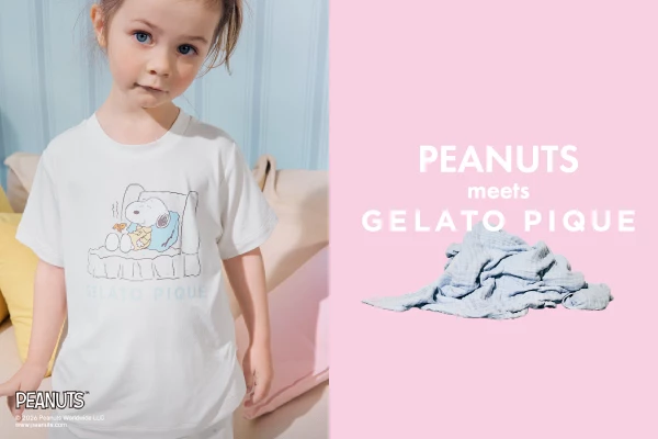 PEANUTS meets GELATO PIQUE
