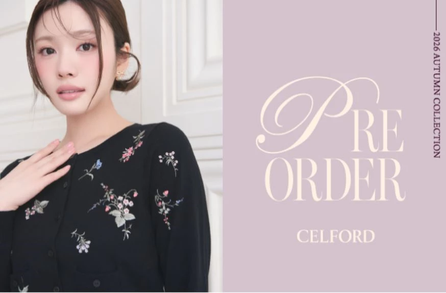 CELFORD 2026 AUTUMN COLLECTION PRE ORDER