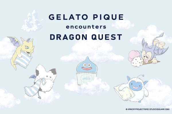 GELATO PIQUE encounters DRAGON QUEST 《勇者鬥惡龍》聯名系列