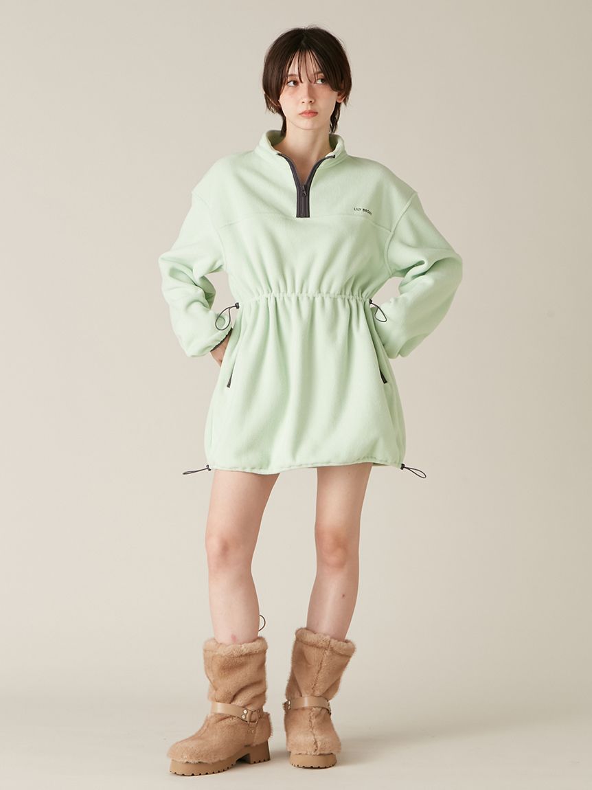 刷毛絨連身裙 LWCO255035