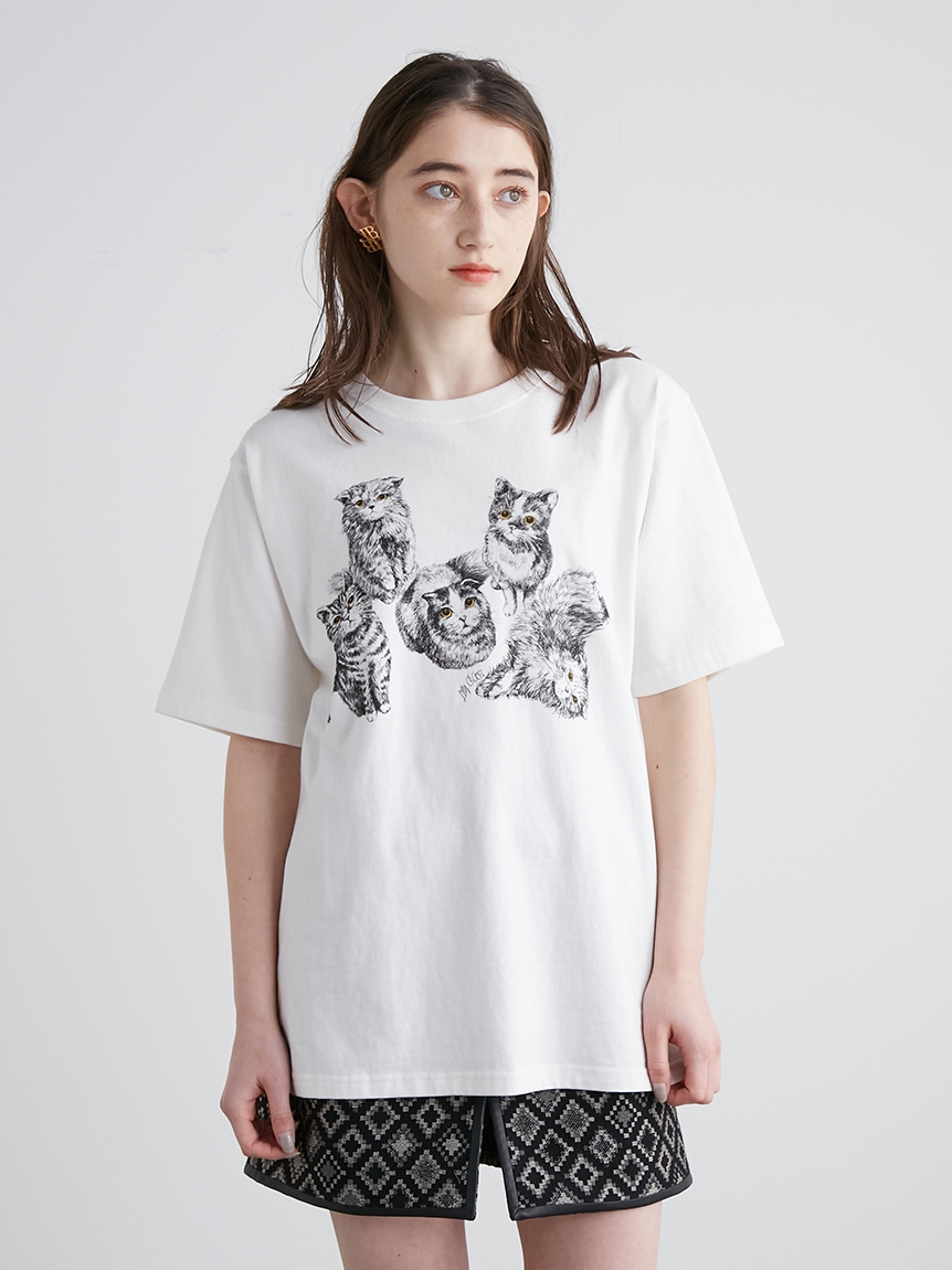 LILY　CATS　T-shirt