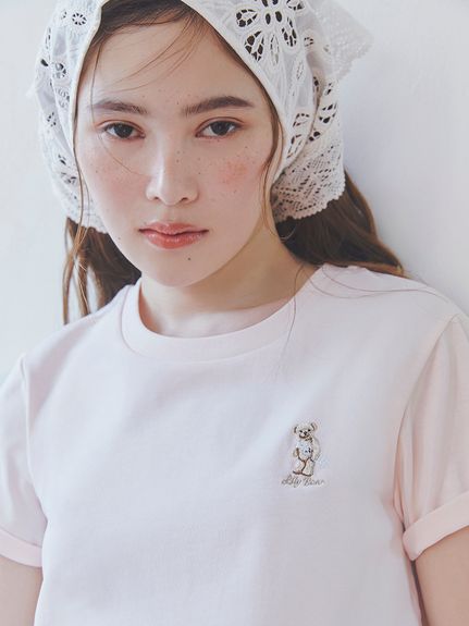 【接觸涼感】Lily Bear小熊T-Shirt LWCT262052