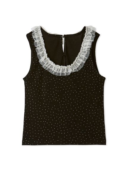 [L.B CANDY STOCK]蕾絲背心 LWCT262842-BLK