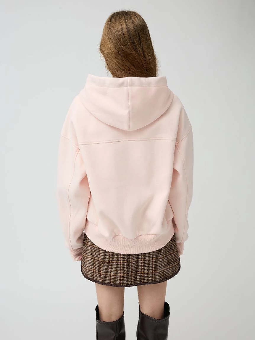 【LILY BROWN×MARY QUANT】拉鍊連帽上衣 LWCT264108