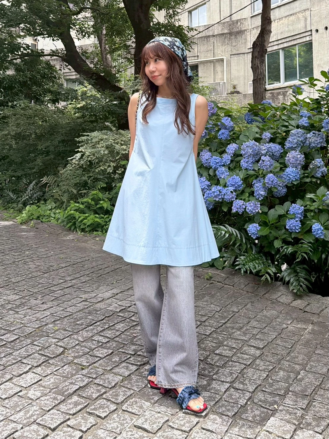 喇叭連身裙 LWFO264058