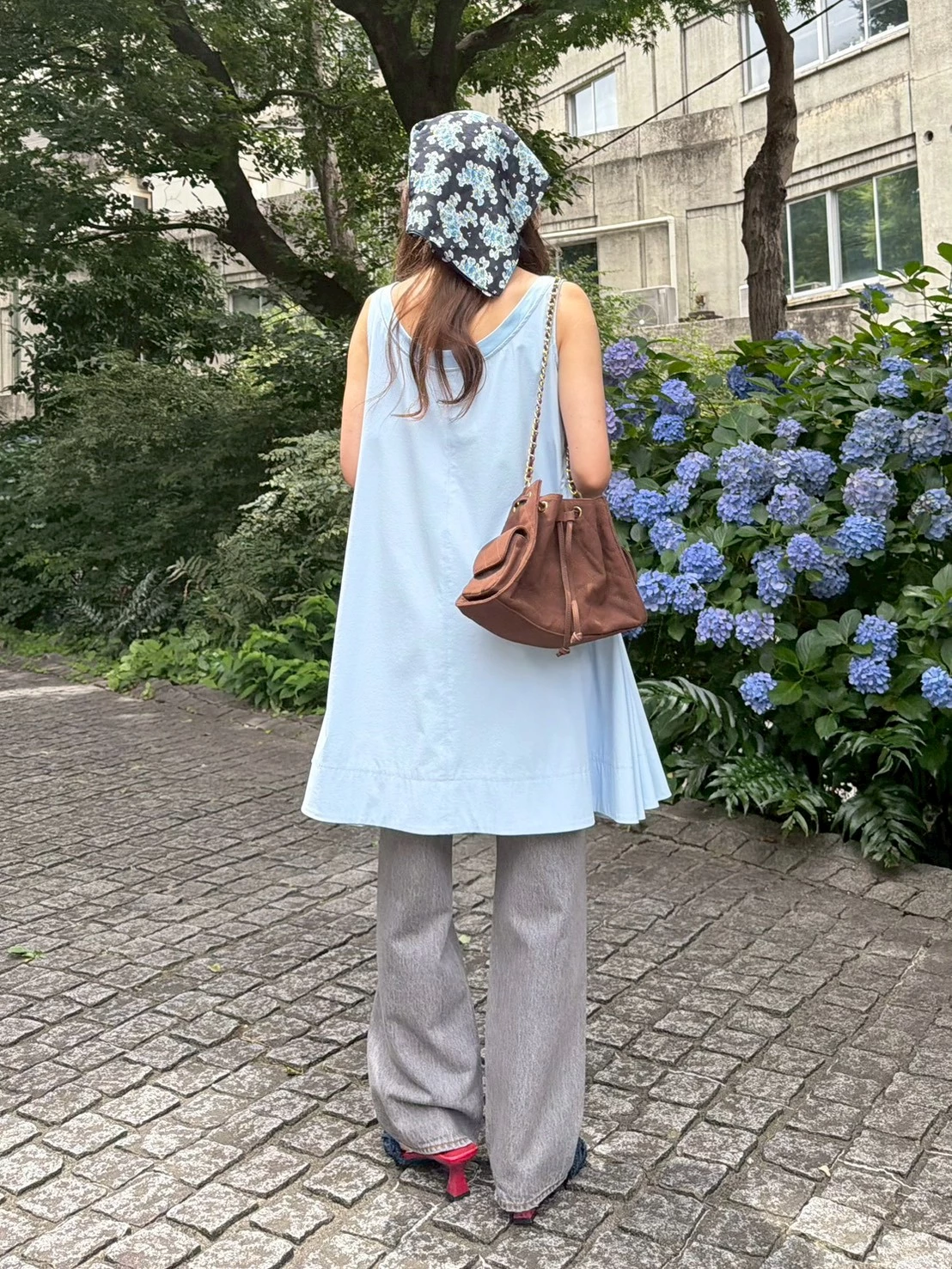 喇叭連身裙 LWFO264058