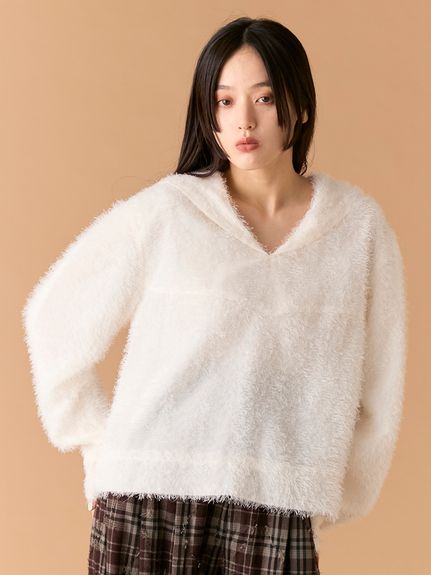 水手領上衣 LWFT255005