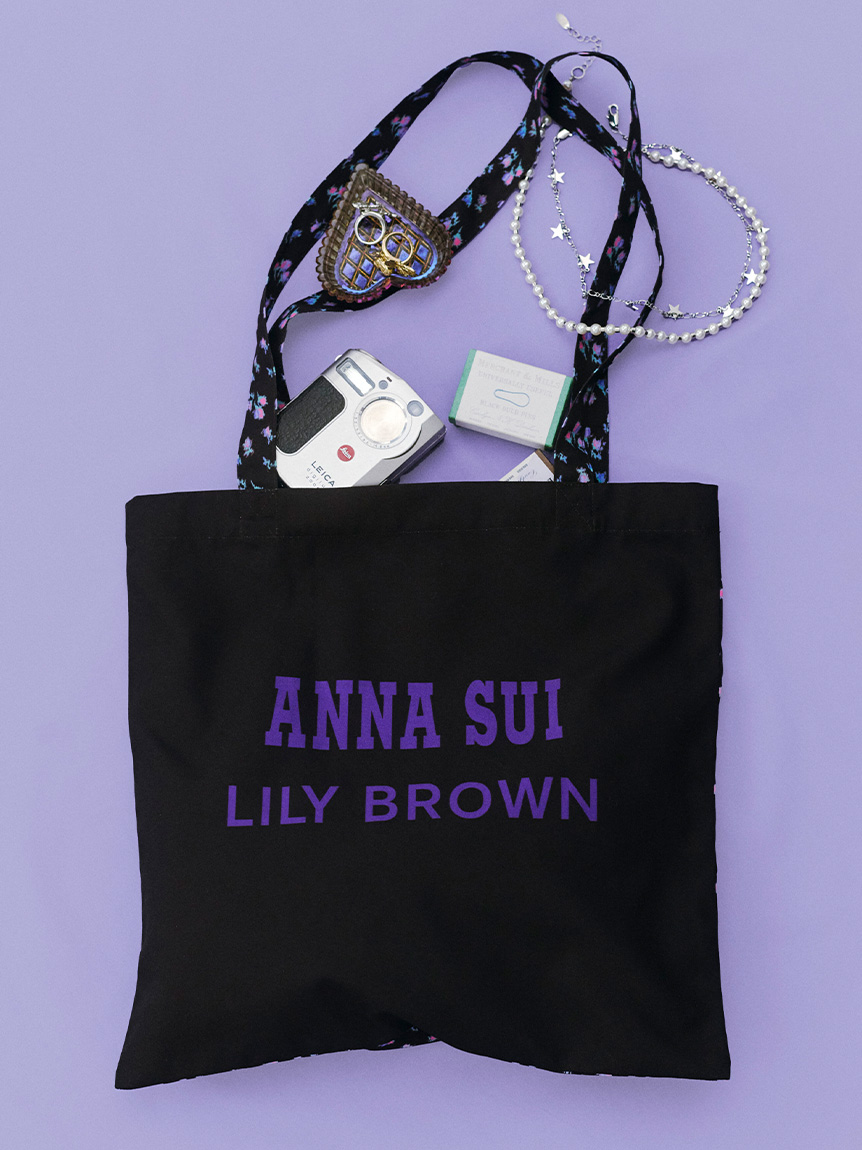 【LILY BROWN × ANNA SUI】Logo 托特包 LWGB254364