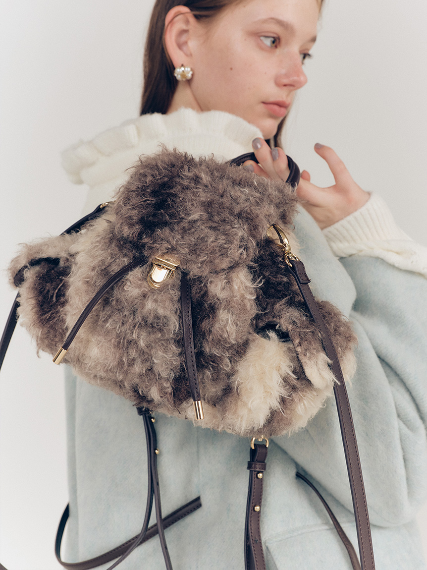 2WAY毛茸背包 LWGB255301