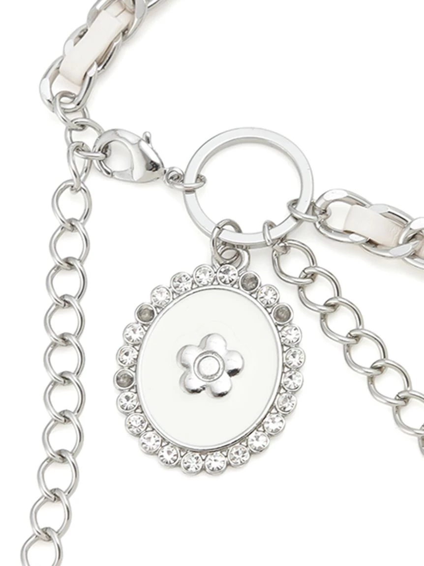 【LILY BROWN×MARY QUANT】雙層鍊條腰帶 LWGG264324