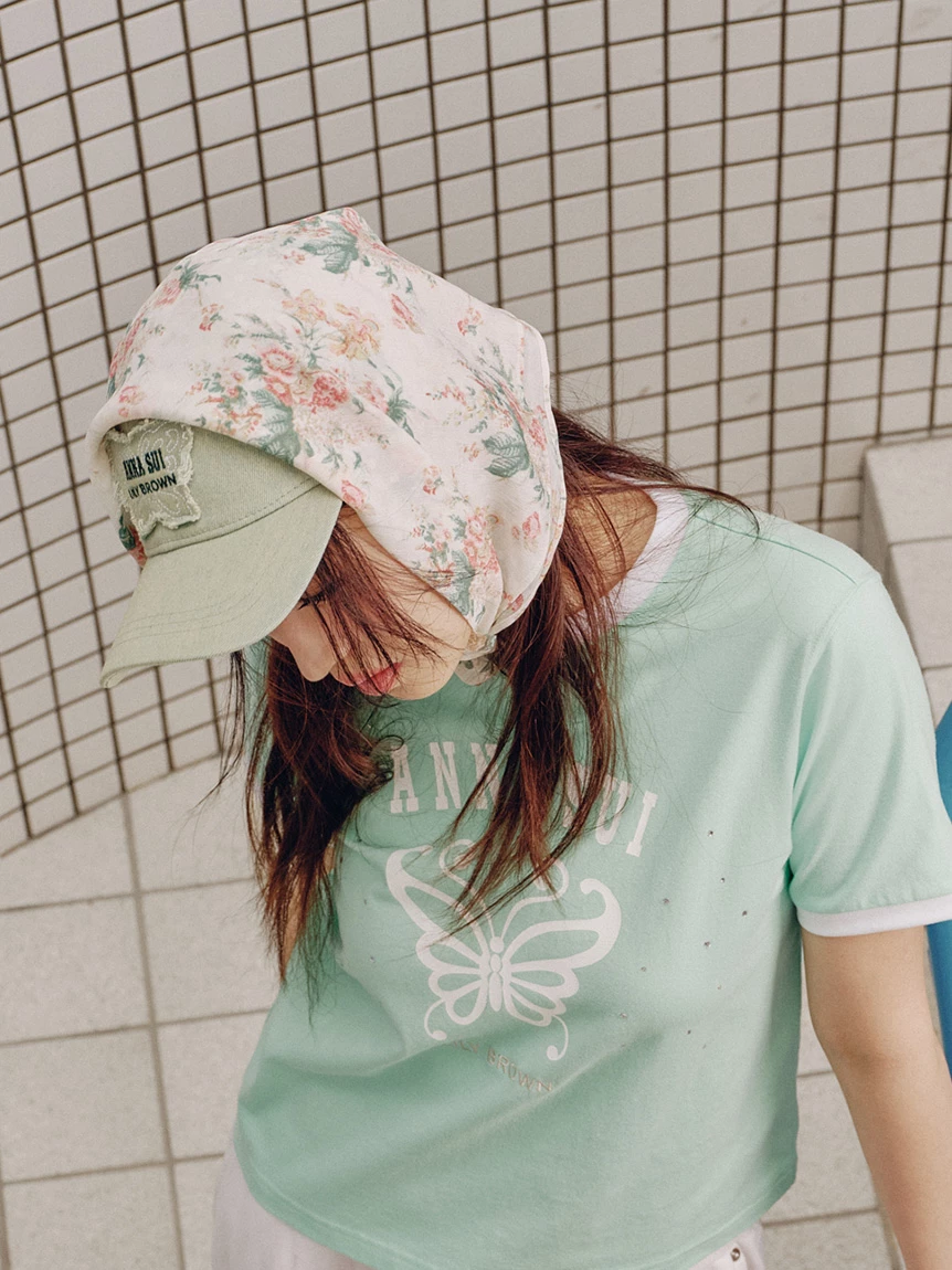 【LILY BROWN×ANNA SUI】蝴蝶結造型棒球帽 LWGH264309