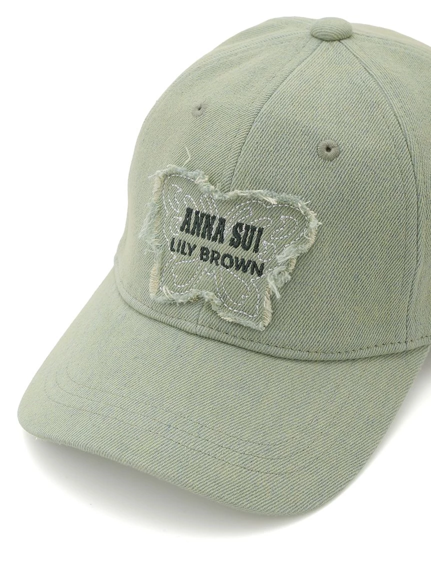 【LILY BROWN×ANNA SUI】蝴蝶結造型棒球帽 LWGH264309