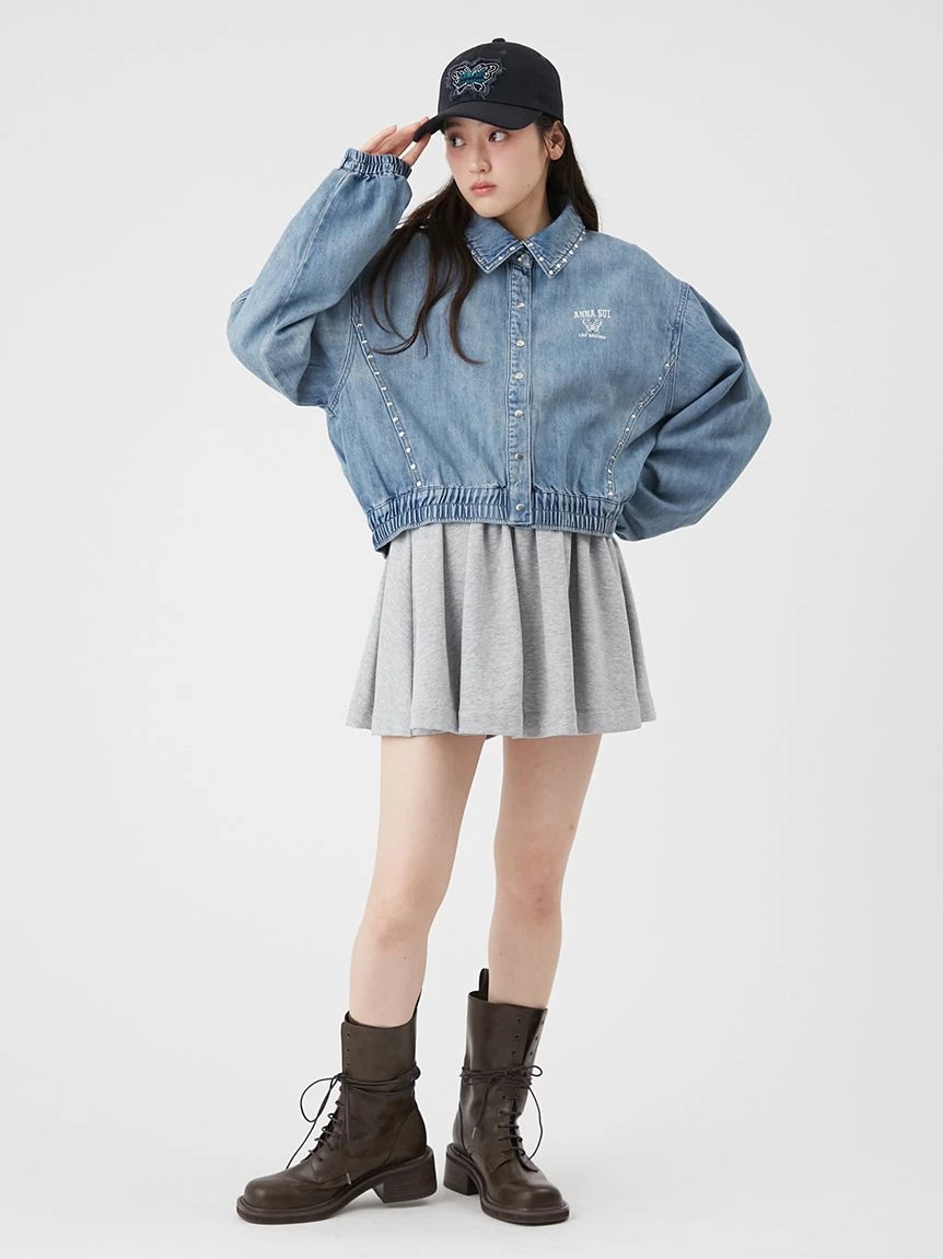 【LILY BROWN×ANNA SUI】蝴蝶結造型棒球帽 LWGH264309